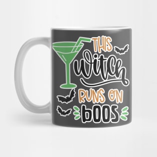 This Witch Funs On Boos Funny Halloween Shirt Mug